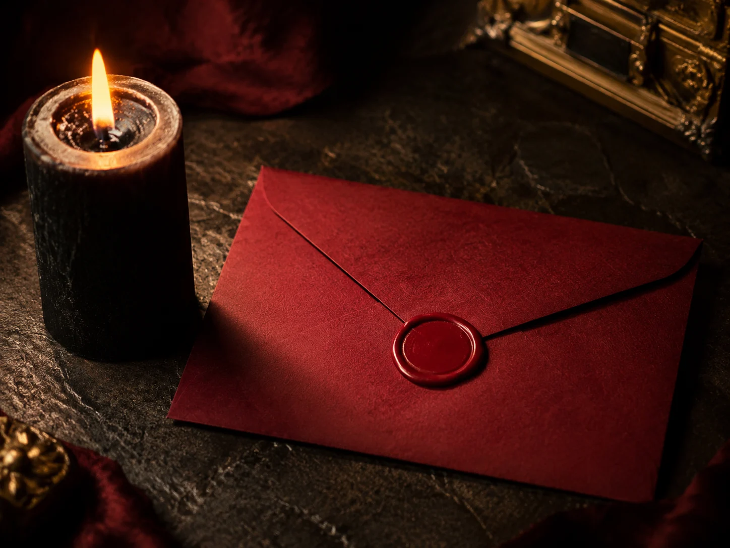 A sealed intention and a private conversation