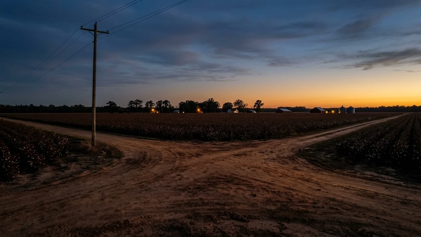 Crossroads between Delta fields at twilight